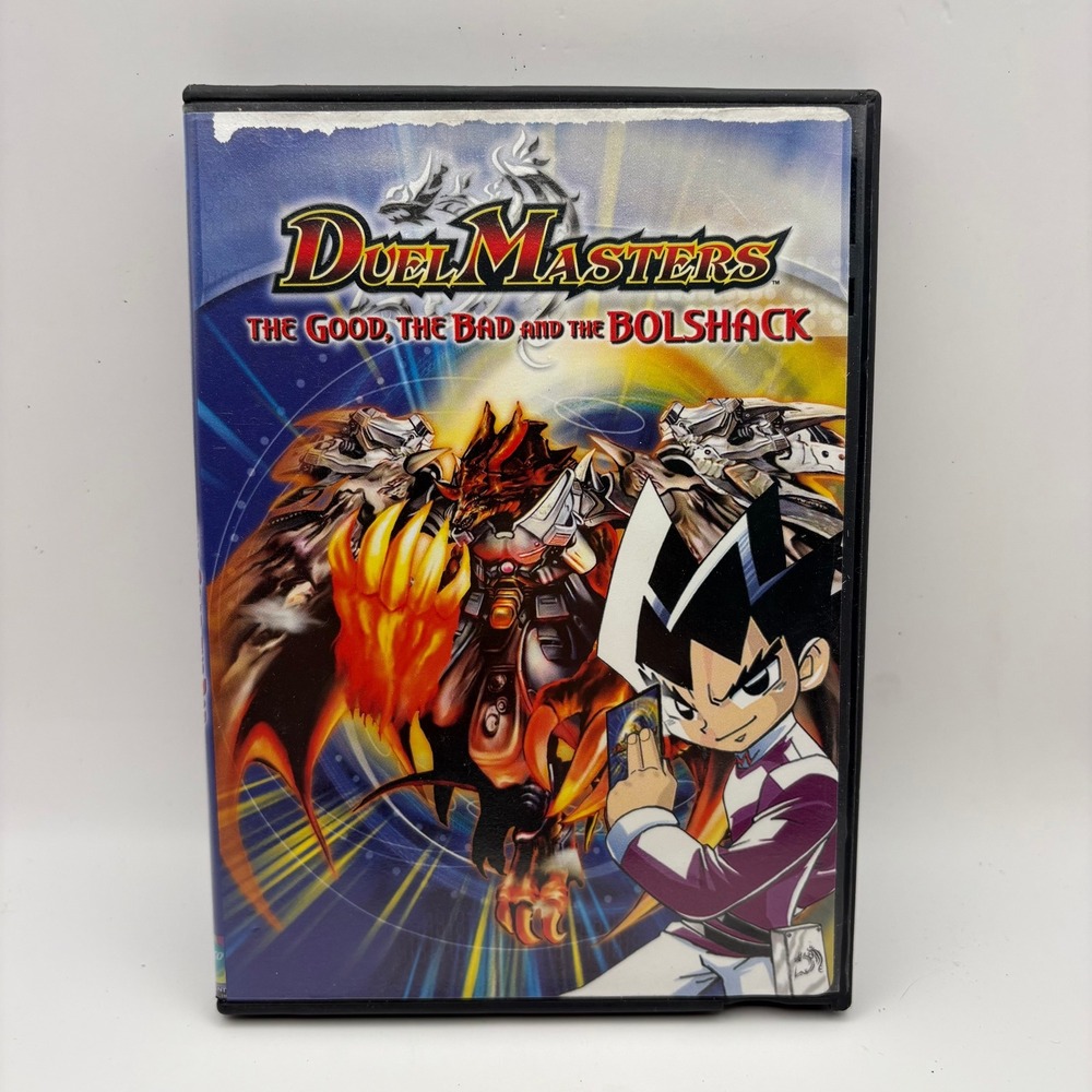 Duel Masters The Good The Bad and The Bolshack DVD 2004 Anime Hasbro TCG Action